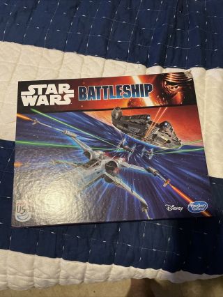 Disney Star Wars Battleship By Hasbro 100 Complete