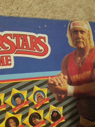 WWF WRESTLING SUPERSTARS BOARD GAME Hulk Hogan 1985 Milton Bradley 3
