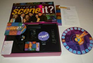 Friends Scene It? Board Game Dvd Trivia 2005 100 Complete