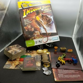 Indiana Jones Dvd Adventure Game By Parker Bros Complete Family Board Game