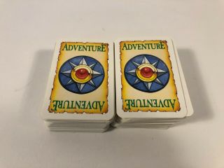 Talisman 3rd Edition Base Game Replacement Parts Set Of 129 Adventure Cards