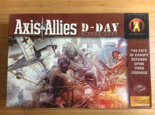 Axis & Allies D - Day Board Game By Avalon Hill - 2004