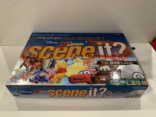 Disney Scene It? 2nd Edition Dvd Game Mattel 2007 Pre - Owned