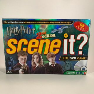 Harry Potter Scene It? 2nd Edition Dvd Board Game - Complete - Mattel Fast Post