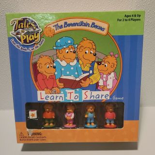 The Berenstain Bears Learn To Share Board Game 2011 Patch Product 100 Complete