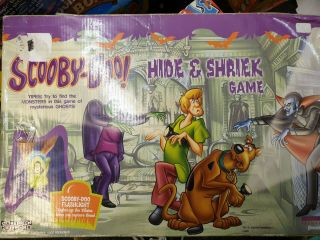 189 Scooby - Doo Hide & Shriek Game From Pressman Toy Corp 100 Complete And Rare