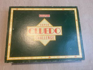 Cluedo Challenge Detective Board Game By Waddingtons (1986) 99.  9 Read
