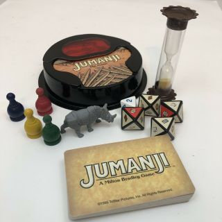 Vintage 1995 Jumanji Board Game Replacement Piece Parts Milton Bradley