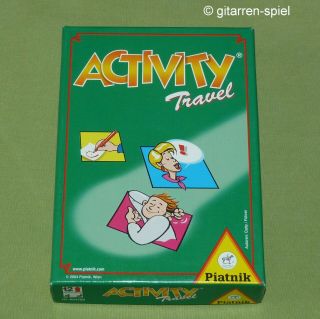 Activity - Travel - Komplett 1a Top Kompaktausgabe Reisespiel 604102 Von Piatnik