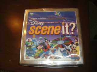Disney Scene It? Deluxe Edition 100 Complete Game W/collectors Tin