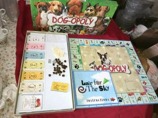 Late For The Sky Dogopoly Dog Real Estate Property Trading Game Monopoly Variant
