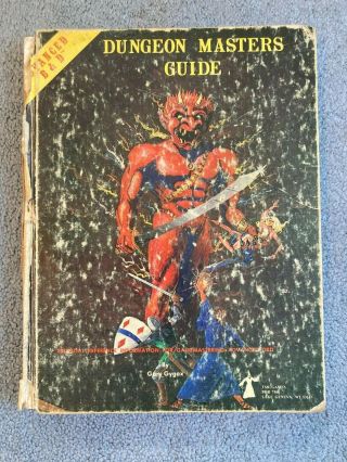 Tsr Games Advanced Dungeons And Dragons Dungeon Masters Guide 1979 First Edition