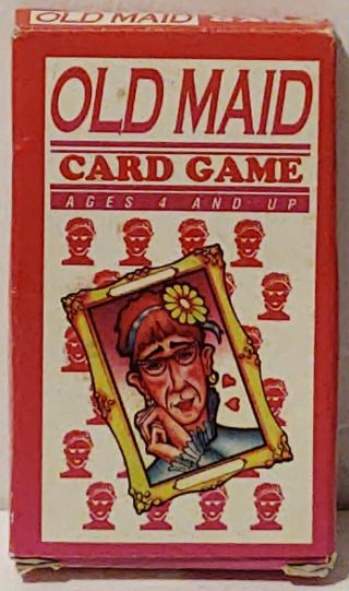 1995 Old Maid Card Game By Fundex Games 2 To 4 Players Ages 4 And Up