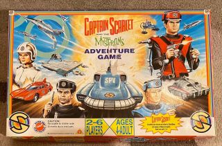 Captain Scarlet & The Mysterons Game 1993 Peter Pan Playthings Gerry Anderson