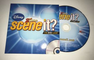 Disney Scene It 2nd Edition Dvd Replacement Disc And Sleeve Only