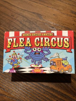 Reiner Knizia’s Flea Circus Board Game Fast Ship Near
