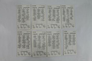 1972 Strat - O - Matic Baseball Cleveland Indians Gaylord Perry