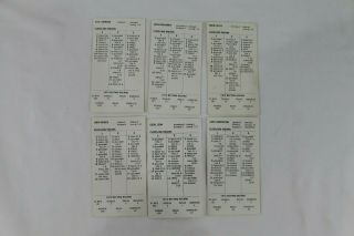 1972 Strat - O - Matic Baseball Cleveland Indians Gaylord Perry 2