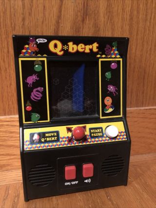 Basic Fun Q Bert Qbert Mini Arcade Classic Video Game 09549