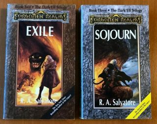 The Dark Elf Trilogy Books 2 & 3 Forgotten Realms Novels