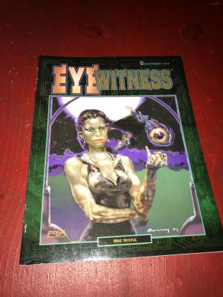 Shadowrun Eye Witness 7316 Adventure Module Fasa Rpg 1994