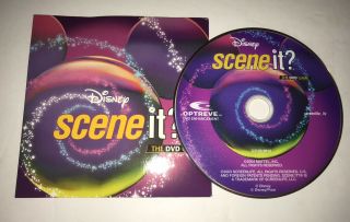 Disney Scene It 1st Edition The DVD Game Replacement Disc ONLY in Sleeve 2004 2