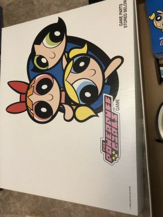 Powerpuff Girls Board Game Saving the World Before Bedtime COMPLETE 3