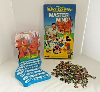 Vintage 1979 Walt Disney Mastermind Game Complete Chieftain Invicta Rare