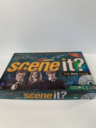 Harry Potter Scene It? 2nd Edition Dvd Complete Game