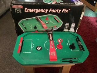 Emergency Footy Fix Mini Air Table Football Smirnoff Ice Boxed
