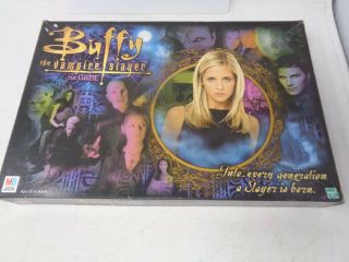 Buffy The Vampire Slayer Vintage Board Game By Milton Bradley Complete 2000