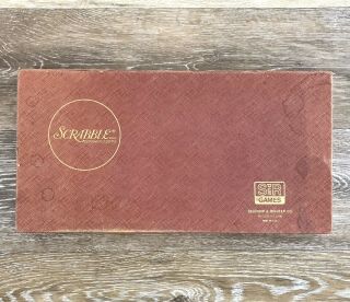 Scrabble Vintage Board Game Crossword 1976 Selchow & Righter Co Complete