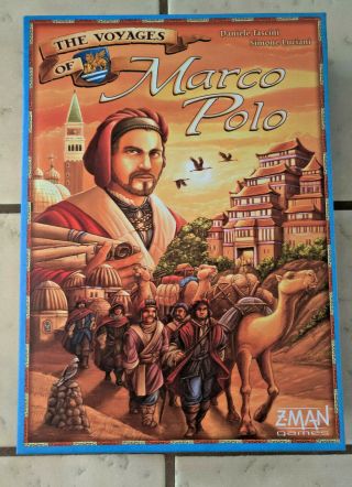 The Voyages Of Marco Polo (board Game)