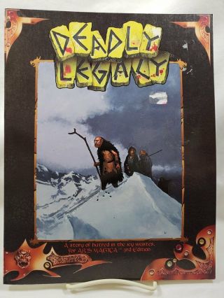 Deadly Legacy Vindicta Frigidus Ars Magica 3rd Edition Thomas Kane Rpg