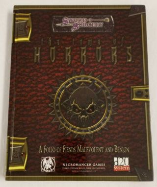 Tome Of Horrors Sword & Sorcery (necromancer) Hardcover – D&d 3 Ed.  Ww8388 Ad&d