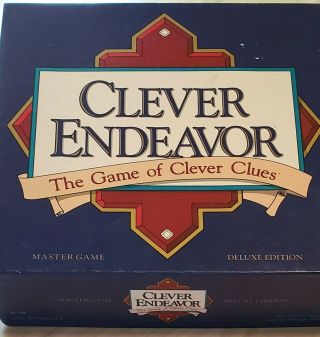Clever Endeavor 1989 Master Game Deluxe Edition Clue Set Vol 1 100 Complete