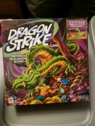 Dragon Strike Game Motorized Neck Sweepin 2002 Milton Bradley Parts Only B1