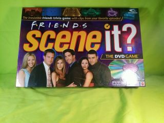 Friends Scene It Board Game First Edition Dvd Trivia 100 Complete