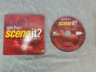 Harry Potter Deluxe Scene It 1st Edition Replacement Dvd Game Disc