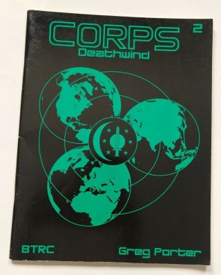 Corps Deathwind Rpg Module By Greg Porter 