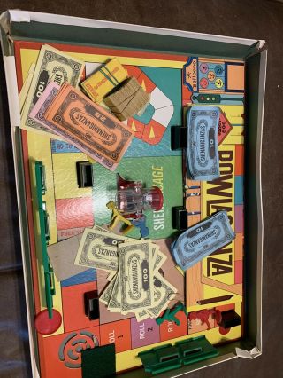 Vintage 1966 Shenanigans Board Game Milton Bradley Carnival of Fun 3