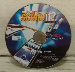 Disney Scene It 2nd Edition DVD Movie Game Mattel Parts - DISC DVD ONLY 2