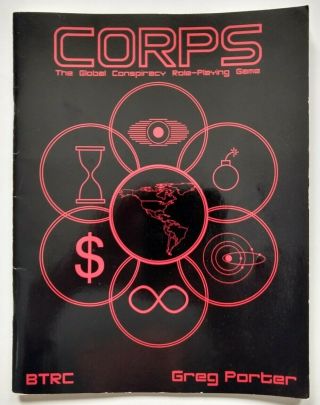 Corps The Global Conspirtacy Rpg By Greg Porter " - Very Good "