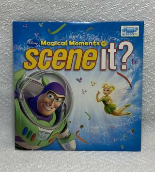 Scene It? Disney Magical Moments Board Game Replacement Dvd Disc & Sleeve