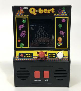 Basic Fun Q Bert Qbert Mini Arcade Classic Video Game 09549 Great