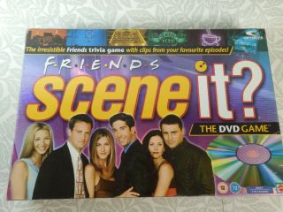 Friends Scene It Dvd Board Game 100 Complete