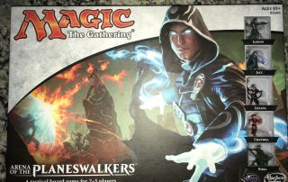 Complete Magic The Gathering - Arena Of The Planeswalkers (2015) Board Game Euc