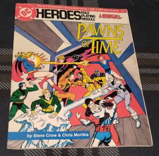 Mayfair Dc Heroes Role Playing Module Legion Of Heroes Pawns Of Time 1986