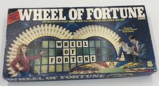 Vintage 1985 Wheel Of Fortune Board Game Merv Griffin Enterprises Complete