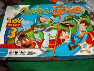 Hasbro Disney Pixar Toy Story 3 Edition Chutes And Ladders Board Game Complete